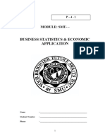 P-4-1 (Business Statistics & Economic Application) - OK-Final