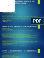 La Structure Modèle D'un Business Plan - Devoir À Faire Et À Rendre Pour GE2 ENSAK - 2023-2024