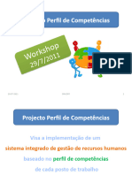 Workshop Projecto Competências