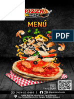 Menú Noviembre 2023 Pizza and Wok