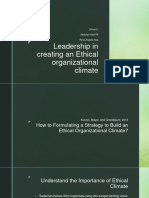Presentasi Ethical Organizaional Climate
