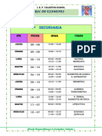 Rol 1º Secundaria 2023