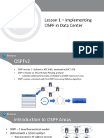 Click To Edit Master Title Style: Lesson 1 - Implementing OSPF in Data Center