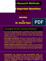 Antim Prahar Business Research Methods