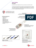 Siemon Solution 6a Shielded Modular Cords - Spec Sheet