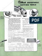 Clark Adjustable Cutting Tools 1945