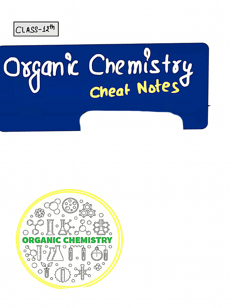 Organic Cheat Notes by Bharat Panchal PDF
