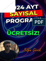 2024 Ayt Sayisal Program