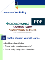 Chapter 5 - Macroeconomic Policy Debates