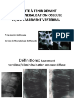 CAT Devant Une Demineralisation Osseuse Diffuse