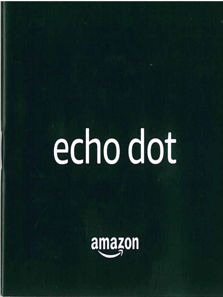 202201 Amazon Echo Dot PDF Amazon Echo Hardware de la computadora