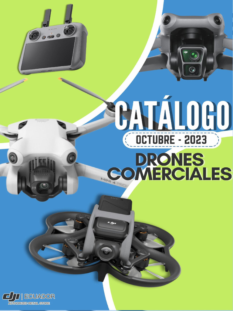 Catálogo de Drones DJI en Colombia | PDF | Cuadros por segundo | Imagen