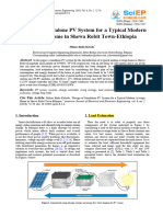 2023 07 13 Renewable Energy Lec4 Paper Problem Design Stand Alone PV System