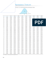 Distribution Tables