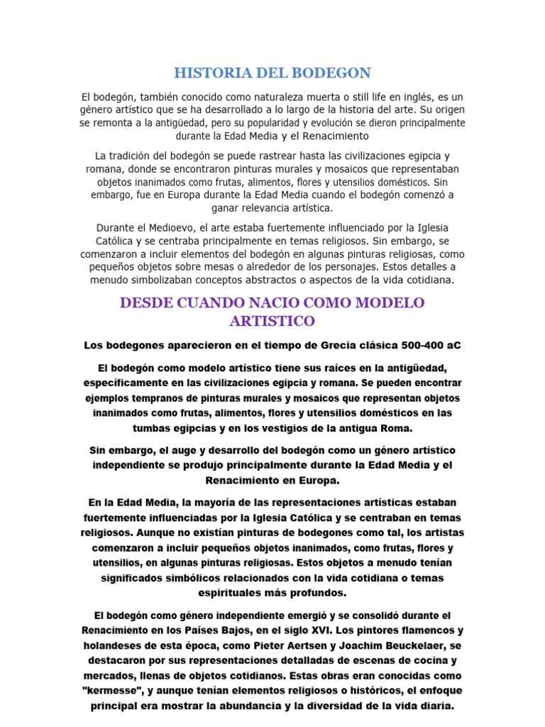 BREVE HISTORIA DEL BODEG N DESDE LA EDAD ANTIGUA HASTA LA ACTUALIDAD visual data 4