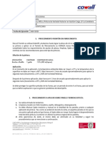 Procedimiento Aplicación de Pintura Gestión Cargo - JC Construcciones