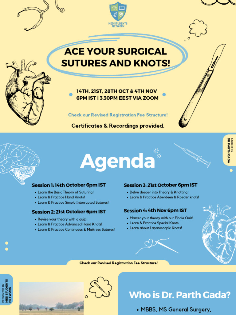 Master Surgical Suturing Skills Online | PDF | Medical School | Medicine