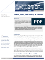 PB218 Women Peace and Security in Pakistan