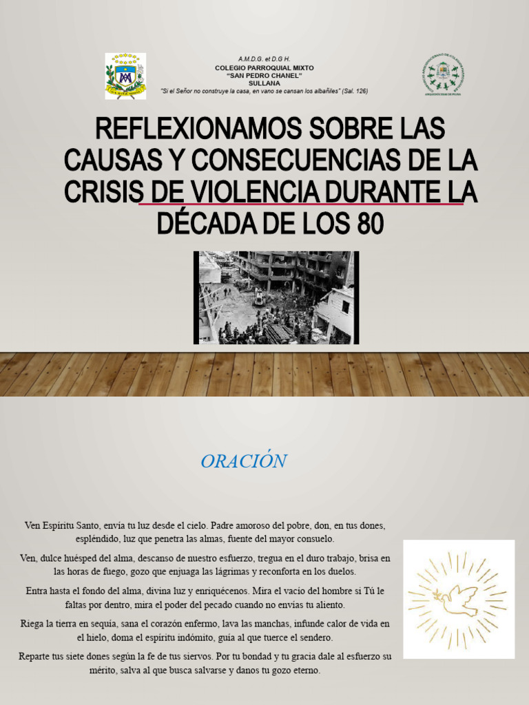 Causas y Consecuencias de la Violencia en los 80 | PDF