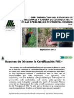 FSC Manejo Forestal 09-2012