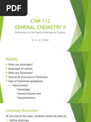 Fullerenes: The Fourth Allotrope of Carbon | PDF | Fullerene | Carbon