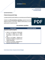 ¿Qué Tanto Sabe Sobre ? El Derecho Internacional Del Trabajo