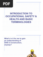 Introduction Construction Safety