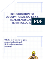 Introduction Construction Safety