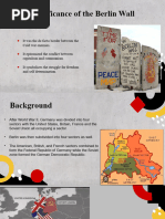 The Berlin Wall | PDF | Berlin Wall | East Germany