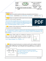 Examen4 Transfert de Chaleur