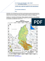 Caracterizacion Del Departamento de Amazonas