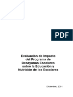 Evaluación de Impacto-2001