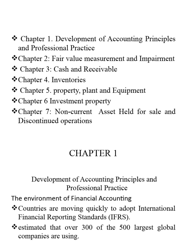 Inter Midiate Acc 1 | PDF | International Financial Reporting Standards ...