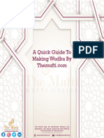 Short Wudhu Guide (Fardh, Sunnah, Mustahab)