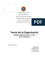 Informe Modelos Organizacionales 2.0