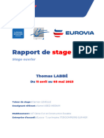 thomas labbe tp7 rapport de stage 1 eurovia