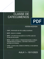 Catecúminos - Aula 1