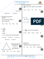 Trigonometri Test 1 O