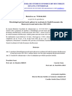 Hot - Senat Nr. 75 Din 28.06.2023 - Metod - Taxe ASE 2023-2024 - Rev