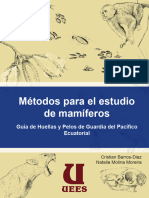 Metodos para El Estudio de Mamiferos Gui