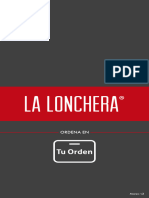 Carta La Lonchera