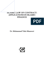 Content Islamic Law of Contract