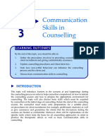 C3 - Communication Skill in Counselling