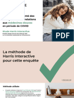 Enquête Sur La Santé Des Français Et Leurs Relations Aux Médecines Douces en Période de COVID Medoucine Harris Interactive Mars 2021