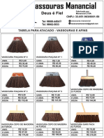 Catálogo - Vassouras Manancial Atacado
