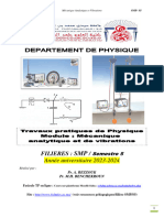 Fasicule TP - SMP-S5 - Mec. Analytq Et Vib (2023-2024) - PR A. REZZOUK