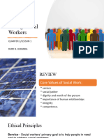 Q2 - 1 Ethical and Unethical Behaviors Among Social Workers