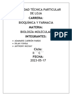 Trabajo Grupal 3 Biologia Molecular