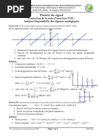 Exercices Corrigés en Traitement du Signal | PDF | Sciences et ...