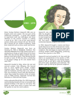 Artist Fact Sheet Barbara Hepworth